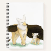 Griffin en baby notitieboek (Voorkant)
