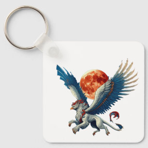 Griffin en Moon Sleutelhanger