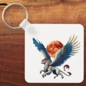 Griffin en Moon Sleutelhanger (Voorkant)