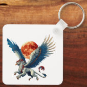 Griffin en Moon Sleutelhanger (Achterkant)