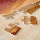 Griffin en Mountain Waterverf Art Legpuzzel (Zijkant)