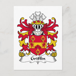 Griffin Family Crest Briefkaart