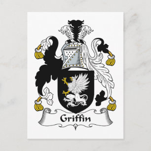 Griffin Family Crest Briefkaart