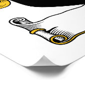 Griffin Family Crest Poster (Hoek)