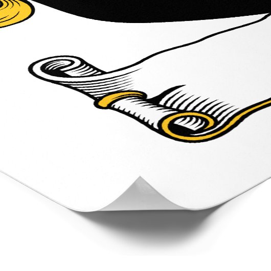 Griffin Family Crest Poster (Hoek)