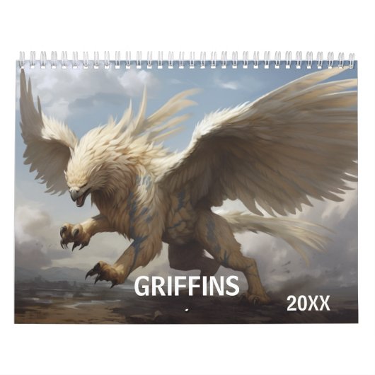 Griffin Fantasy Dier Kalender (Hoes)