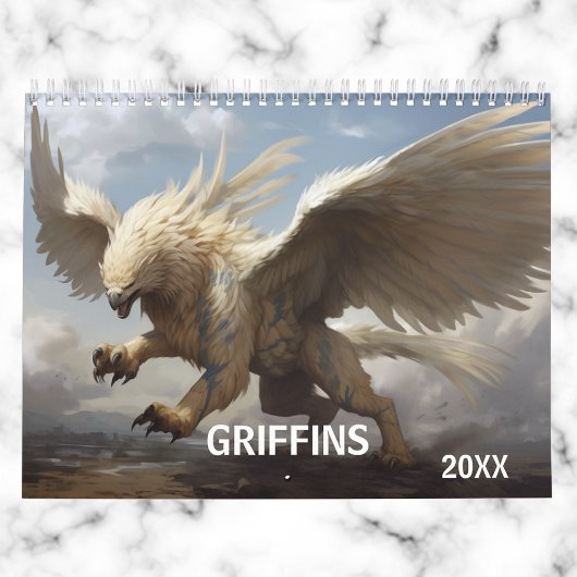 Griffin Fantasy Dier Kalender