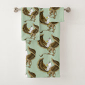 Griffin Fantasy Griffin Mythologie Bad Handdoek (Insitu)