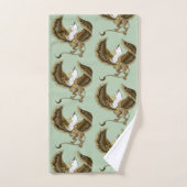 Griffin Fantasy Griffin Mythologie Bad Handdoek (Handdoek)