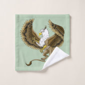 Griffin Fantasy Griffin Mythologie Bad Handdoek (Wasdoekje)