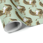 Griffin Fantasy Griffin Mythologie Cadeaupapier (Rol Hoek)