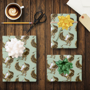 Griffin Fantasy Griffin Mythologie Inpakpapier Vel