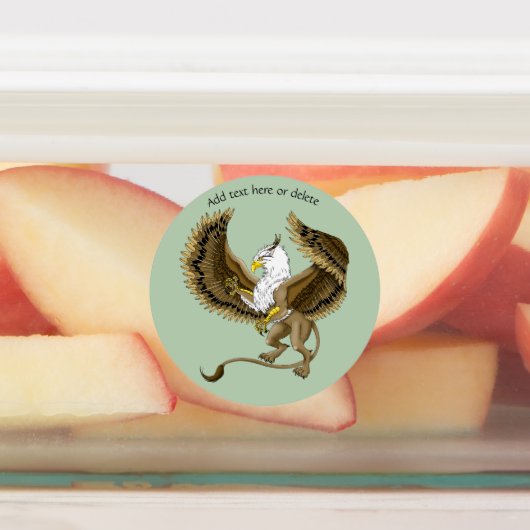 Griffin Fantasy Griffin Mythologie Labels (Aangebracht)