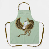Griffin Fantasy Griffin Mythologie Schort (Voorkant)