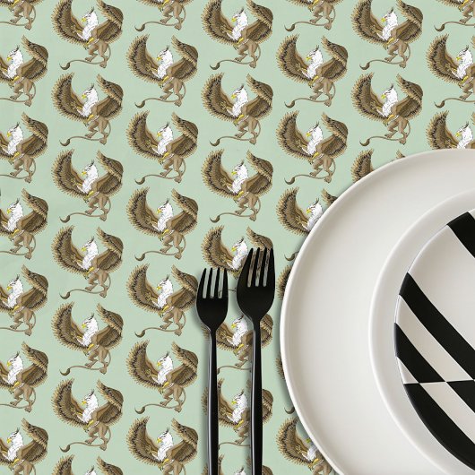 Griffin Fantasy Griffin Mythologie Tafelkleed