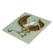 Griffin Fantasy Griffin Mythologie Tegeltje (Zijkant)