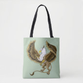 Griffin Fantasy Griffin Mythologie Tote Bag (Voorkant)