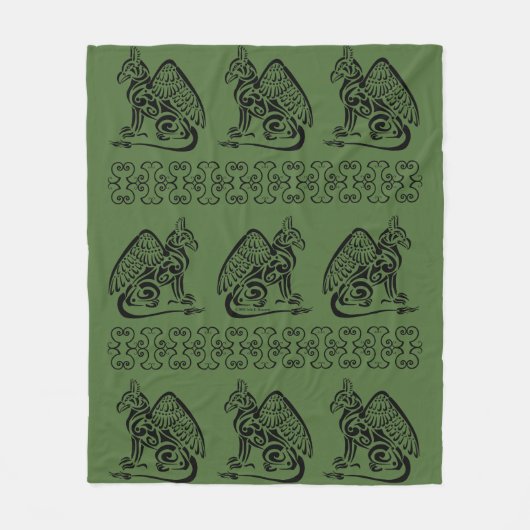 Griffin Fleece Deken (Voorkant)