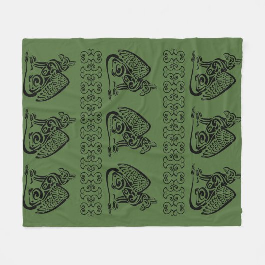 Griffin Fleece Deken (Voorkant (Horizontaal))