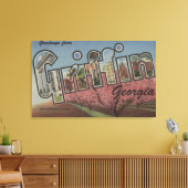 Griffin, Georgia - grote brievenbussen Canvas Afdruk (Insitu (Woonkamer))