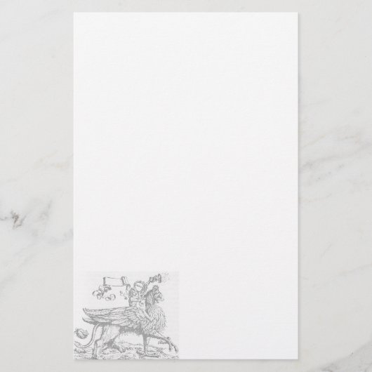 Griffin/Griffin Gothic Stationery Briefpapier (Voorkant)