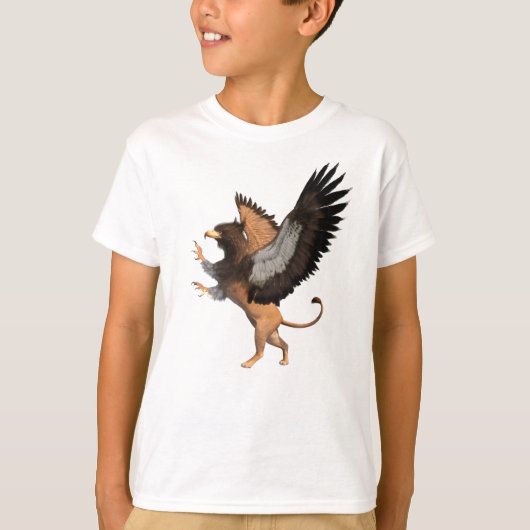 Griffin Griffin Mythische Creature T-shirt (Voorkant)