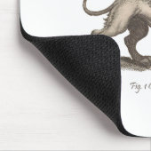 griffin ( gryphus greiff ) illustratie . muismat (Hoek)