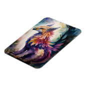 Griffin in bos Waterverf Magneet (Linkerzijde)