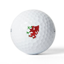 Griffin in rood en groen