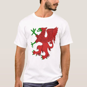 Griffin in rood en groen t-shirt