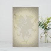 Griffin Love Briefpapier (Staand voorkant)