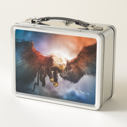 Griffin lunchbox (Achterkant)