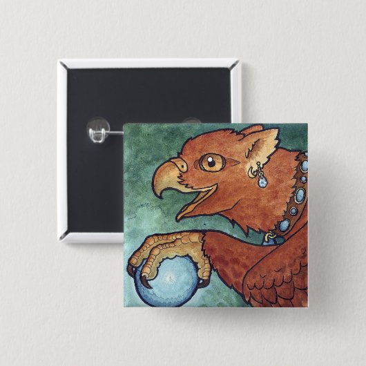 Griffin Mage Button (Voorkant /achterkant)