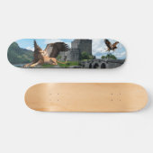 Griffin Mythological Animal Medieval Castle Persoonlijk Skateboard (Horizontaal)