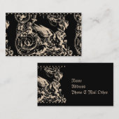 Griffin of Griffin mythologisch wezen Visitekaartje (Voorkant / Achterkant)