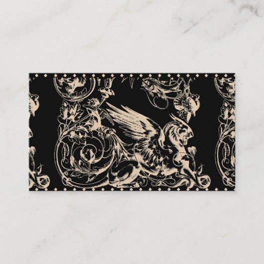 Griffin of Griffin mythologisch wezen Visitekaartje (Voorkant)