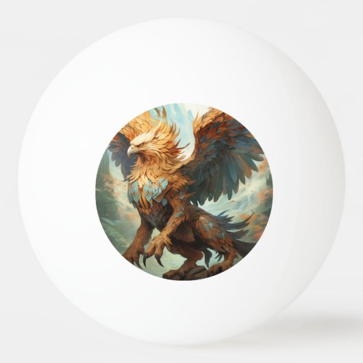Griffin Pingpongbal (Achterkant)