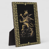 Griffin Plaque Fotoplaat (Zijkant)