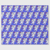 Griffin Rampant Argent Cadeaupapier (Vlak)