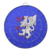 Griffin Rampant Argent Dartbord (Voorkant)