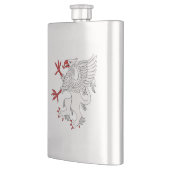 Griffin Rampant Argent Flacon (Links)