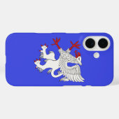 Griffin Rampant Argent Hoesje-Mate iPhone Case (Achterkant (horizontaal))