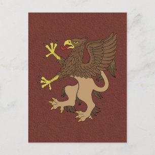 Griffin Rampant Briefkaart