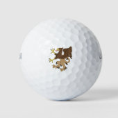 Griffin Rampant Golfballen (Voorkant)