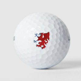 Griffin Rampant Gules Golfballen