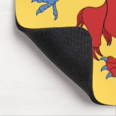 Griffin Rampant Gules Muismat (Hoek)