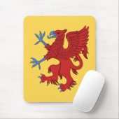 Griffin Rampant Gules Muismat (Met muis)