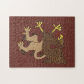 Griffin Rampant Legpuzzel (Horizontaal)
