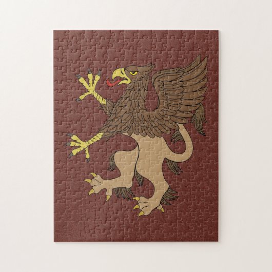 Griffin Rampant Legpuzzel (Verticaal)