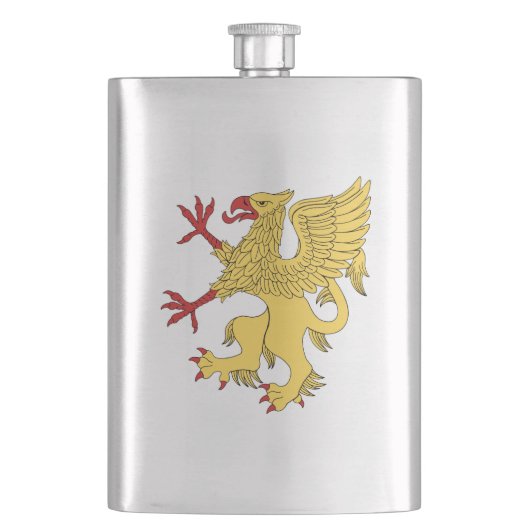 Griffin Rampant of Flacon (Voorkant)